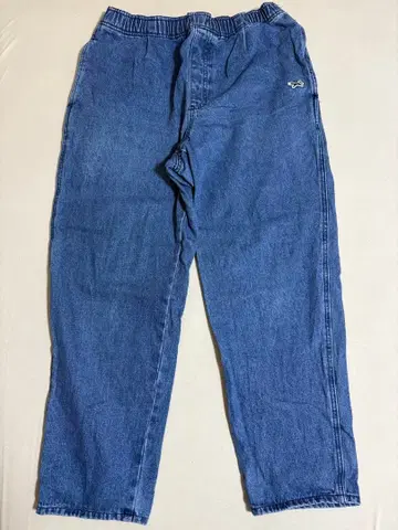 FREAK'S STORE 블루 스트레이트 데님 팬츠 M 남성용 여성용