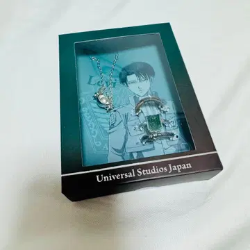 진격의 거인 USJ 목걸이 반지 세트 리바이