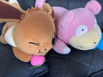 포켓몬 썬&문 먹방 타임 메가 이브이 야돈 봉제 인형