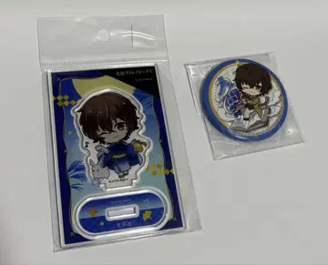 다자이 오사무 아크릴 스탠드 & 캔뱃지 세트