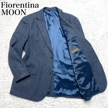 3L [ 큰 사이즈 ] 피오렌티나 MOON 헤링본 테일러드 자켓