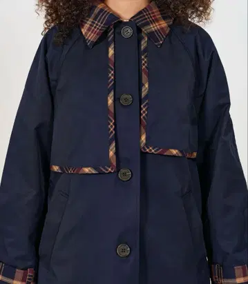 TINA:JOJUN 네이비 트렌치코트 코트 아우터