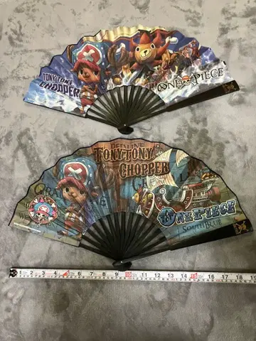 원피스 큰 부채 2개 세트