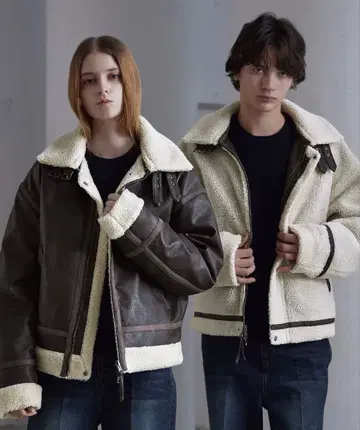 4way 리버서블 무스탕 자켓