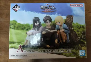 제일복권 진격의 거인 A상 엘렌&미카사&아르민 피규어