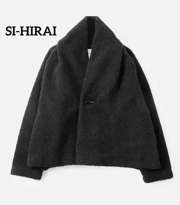 [ SI-HIRAI/ ] 울 로브 자켓 블랙 38 사이즈