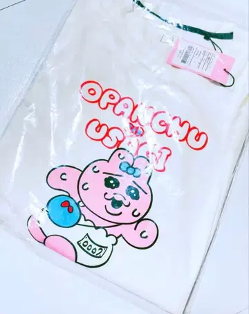 빤쮸토끼 대만 한정판 로드 러닝 마라톤 셔츠 화이트 새상품