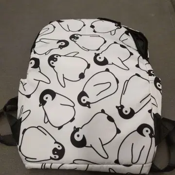 미사용 새상품 펭귄 패턴 럭색/백팩
