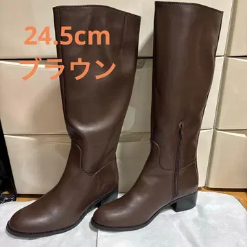 ORiental TRaffic 스무스 롱 부츠 브라운