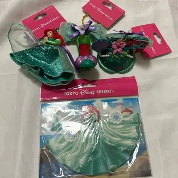 디즈니 아리엘 키체인 키링