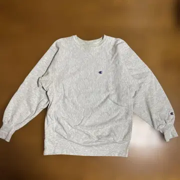 90's 자수 택 챔피온 RW 무지 그레이 표기(L) 멕시코제