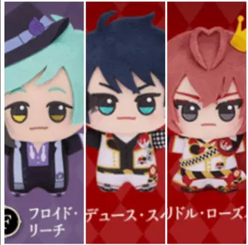 디즈니 트위스티드 원더랜드 SD 인형 ~기숙사복 ver.~ 3종