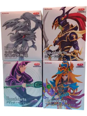 유희왕 카드 게임 Equal Arts 피규어 4종 세트