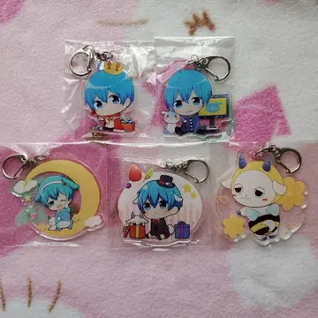 코로완 아크릴 키링 5세트