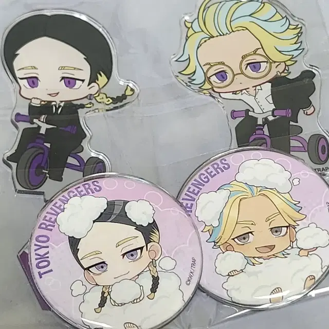 (일괄) 도리벤 도쿄리벤저스 하이타니 린도 란 아크릴 스탠드 뱃지