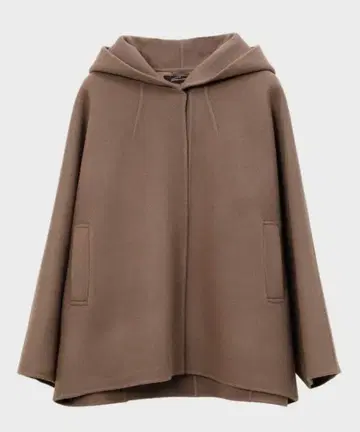 숏 후디 오버코트