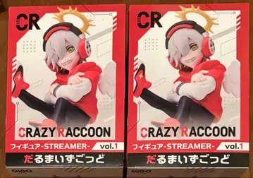 CrazyRaccoon GIGO 한정판 피규어 달마 고드 2개