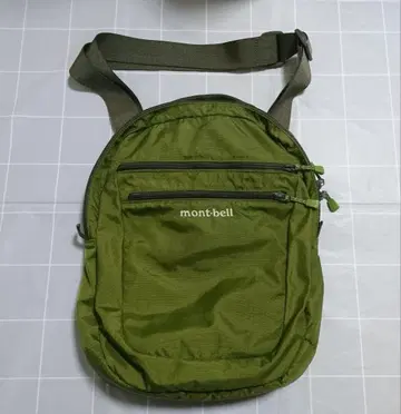 몽벨 트래블 숄더백 올리브 그린 제조 중지품 몽벨