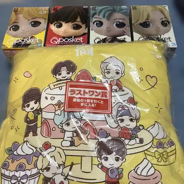 익명 배송 BTS 묶음 판매 Qposket 4개 제일복권 라스트 원 쿠션