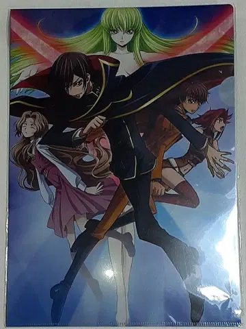 코드기어스 반역의 를르슈 클리어 파일 2장 세트 CLAMP