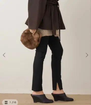 plage Zip Skinny 팬츠