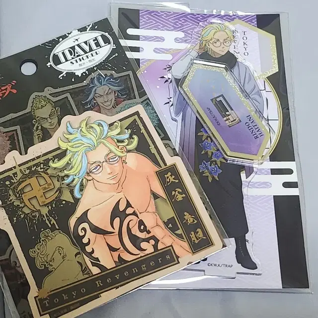 (일괄) 도리벤 도쿄리벤저스 하이타니 린도  아크릴 스탠드 스티커