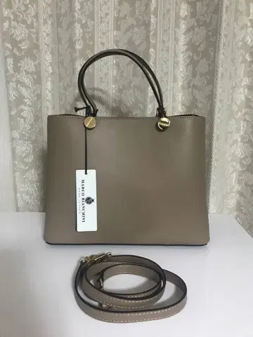 새상품 마르코 비앙키 천연 가죽 2way 가죽 숄더백 토트백