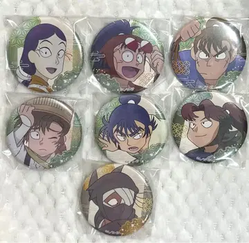 닌타마 란타로 백면상 캔 배지 은밀 활동 중의 단