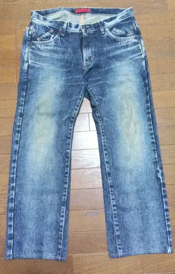 E FUNCTION STYLES 스트레이트 데님 블루