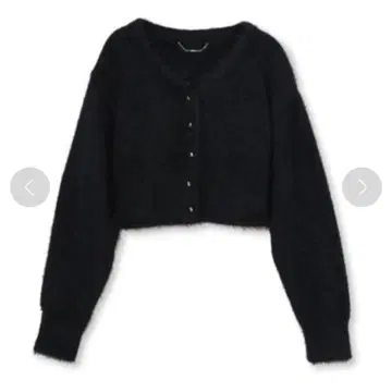 CELFORD 자수 퍼 라이크 가디건