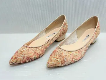 DIANA 다이애나 회화 시리즈 뮈샤 플랫슈즈 꽃무늬 자수