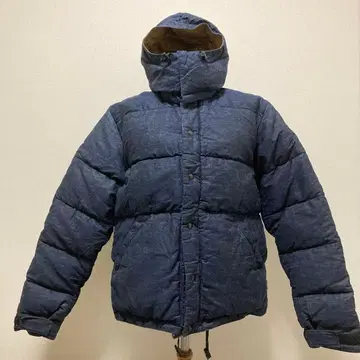 블루블루 x 크레센트 다운 웍스 별주 데님 다운 자켓 M USA제