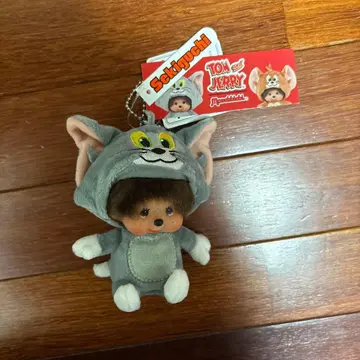 새상품 미사용 톰과 제리 x 톰 몬치치 얼굴 큰 SS 키체인