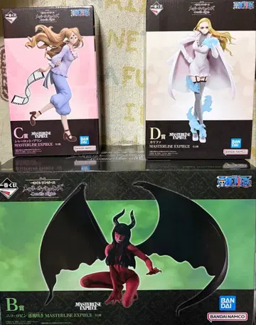 제일복권 원피스 메모리 오브 히로인즈 B, C, D상 세트