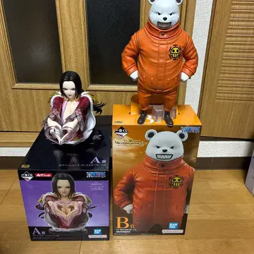 원피스 1번 복권 A상 핸콕 아트 스케일, B상 베포 묶음 판매