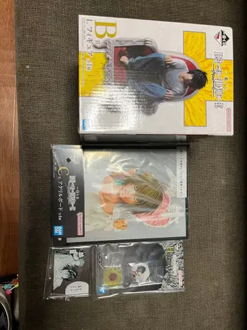 제일복권 DEATH NOTE L 피규어 & 아크릴 보드 세트