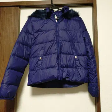 CRCL McBEE 네이비 다운 자켓 후드 부착