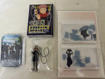 미개봉 새상품 주술회전 [ 회옥 옥절 ] 캔뱃지 메탈 참