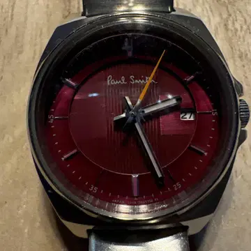 새상품급 Paul Smith 폴스미스 손목시계 작동품 쿼츠 15cm