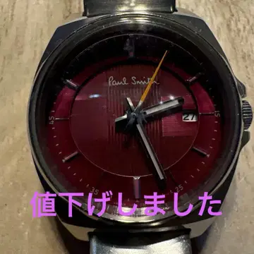 새상품급 Paul Smith 폴스미스 손목시계 작동품 쿼츠 15cm