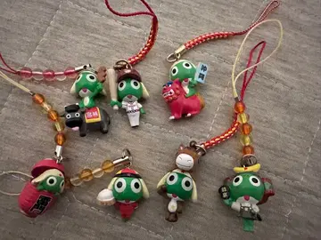 개구리 중사 케로로 스트랩 세트 8개 세트 지역 한정 케로로