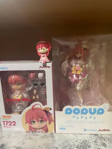 사쿠라미코 넨도로이드 & POP UP PARADE 세트