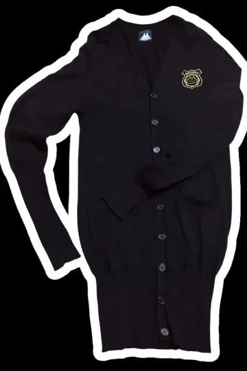 중고 민트 고양이 MINT NEKO 가디건 블랙 블랙