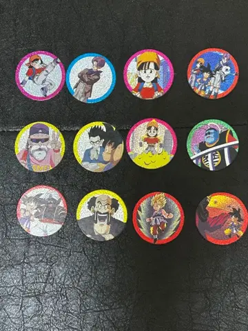 드래곤볼 GT 미니 딱지 키라 레어 12종