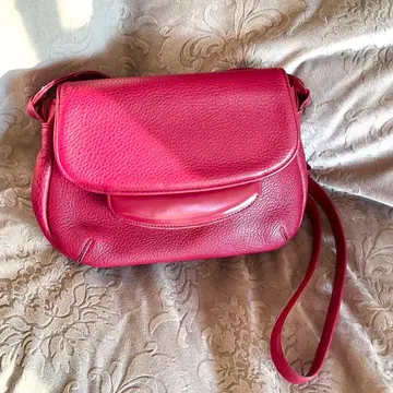 새상품급 TAKEO de 365 타케오니시다 숄더백 빨간색 레드