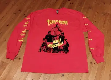 TERROR RIZER 월드 다운폴 롱 슬리브 T셔츠