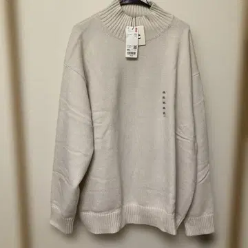 UNIQLO 터틀넥 니트 4XL 라이트 그레이