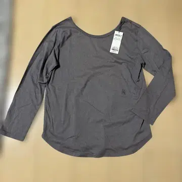 새상품 쿠미쿄쿠 그레이 긴팔 티셔츠 2 M K KUMIKYOKU 티셔츠