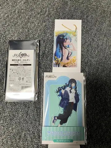 FGO 로손 콜라보 테노치티트란 아크릴 스탠드 개념 예복 키링