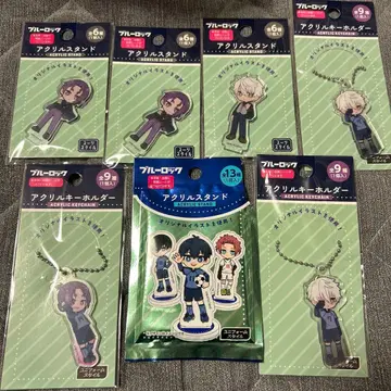 다이소 블루 록 나기 레이오 6개 세트